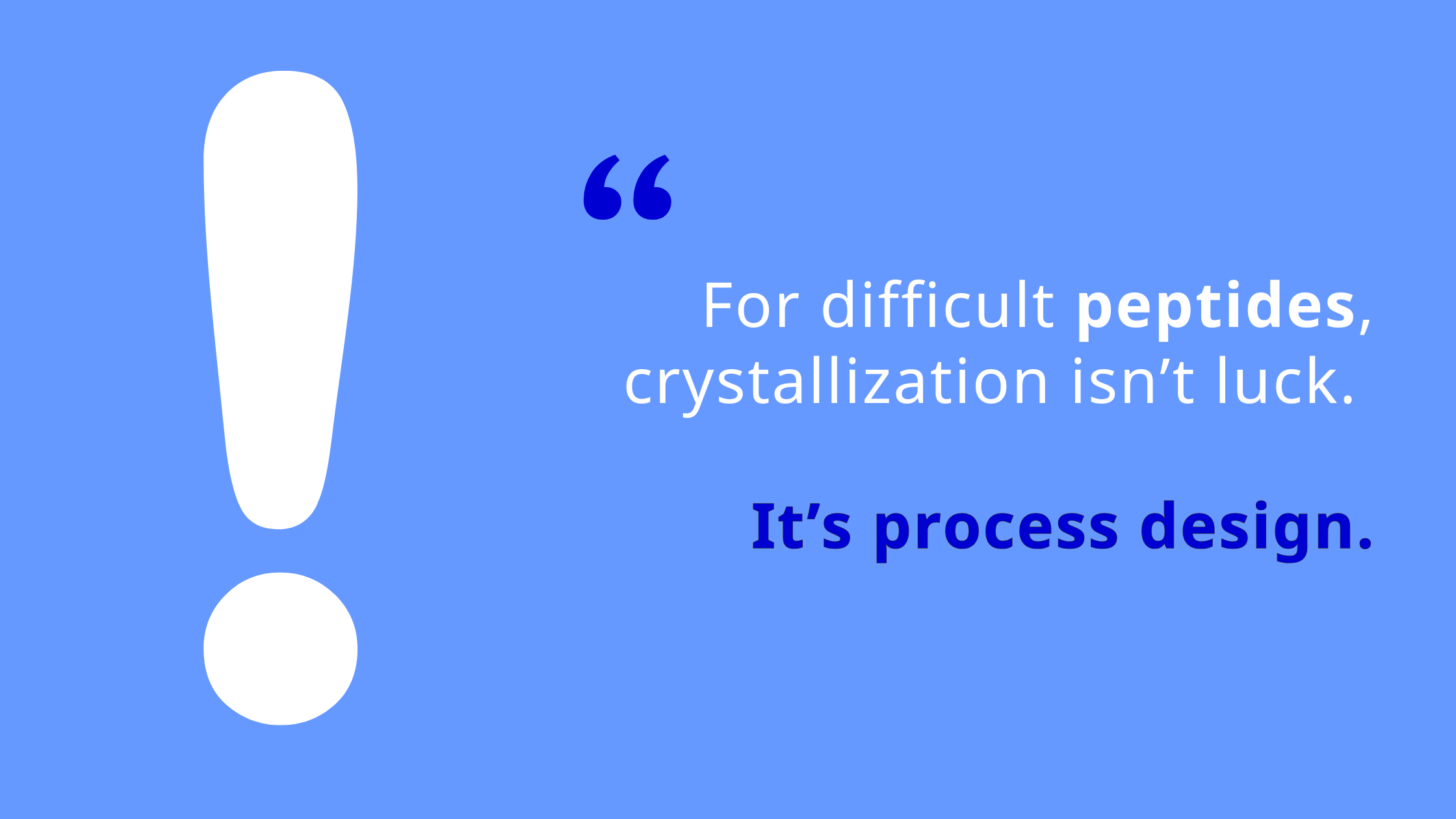 For difficult peptides, crystallization isn’t luck. It’s process design.